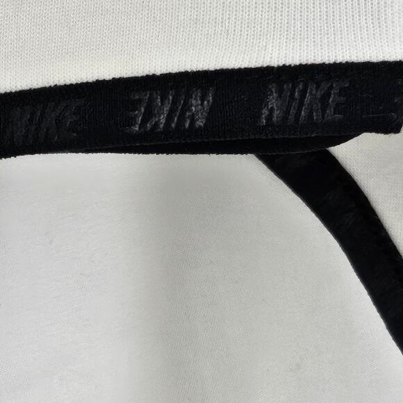 NIKE TECH CAPE HOODIE JACKET WOMAN'S SIZE LARGE, WHITE, OVERSIZED WINDRUNNER - Picture 10 of 16